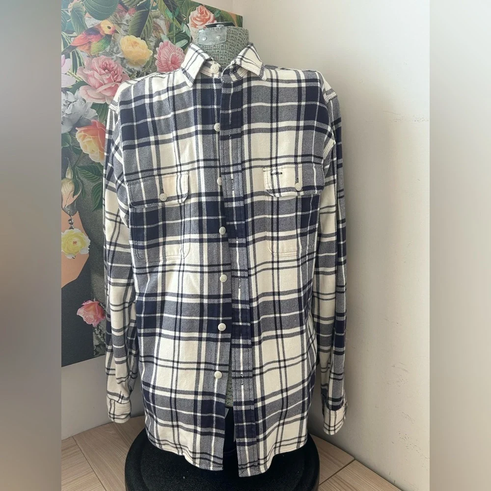 NWOT RALPH LAUREN BLUE LABEL CLASSIC PLAID SHIRT Sz.L - Picture 1 of 6